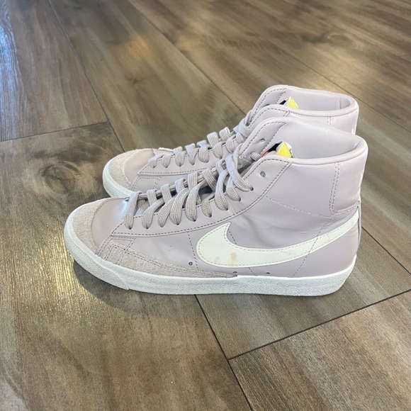 Nike Blazer Mid Premium Sneakers Lilac White Women's US 7.5 EUR 38.5 - Picture 5 of 8